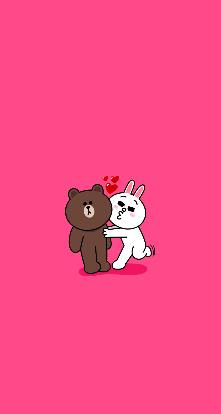 LINE Characters Wallpaper. Line friends, Character wallpaper, Friends wallpaper