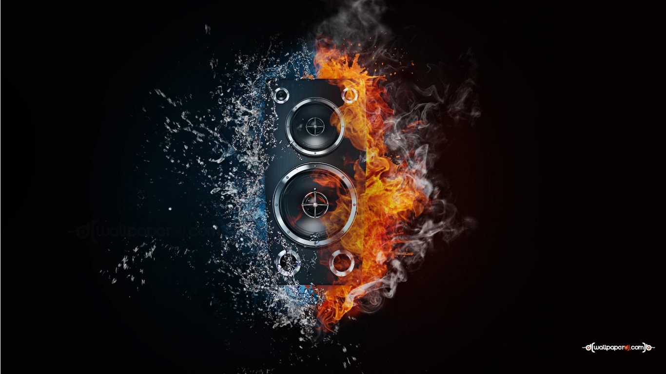 dubstep speakers wallpaper