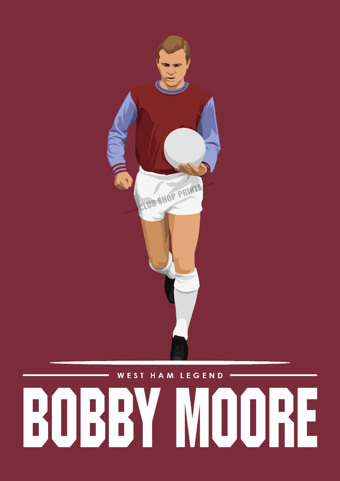Pin By Fadhil Abbas On West Ham United By West Ham Art. Etsy.me 2Gdayvox. West Ham, West Ham Wallpaper, Bobby Moore