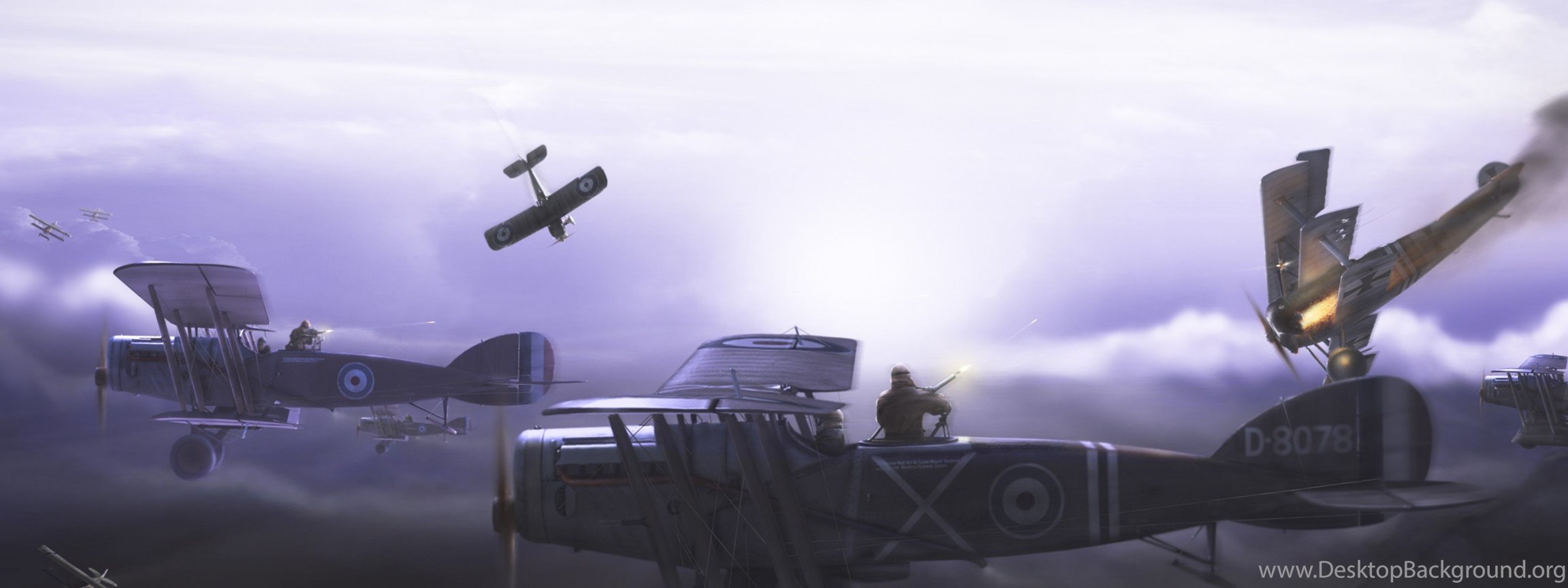 Aircraft Military World War II Warbird Fighters Wallpaper. Desktop Background