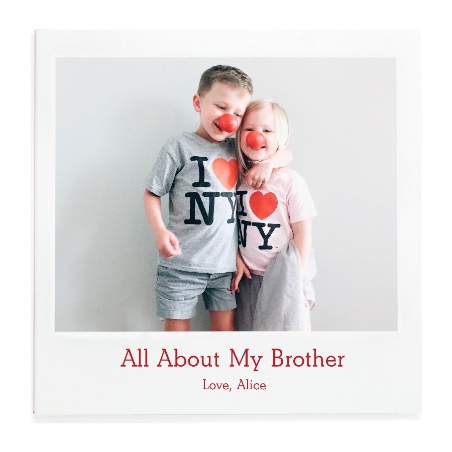 All About My Brother Fill In Activity Photo Book