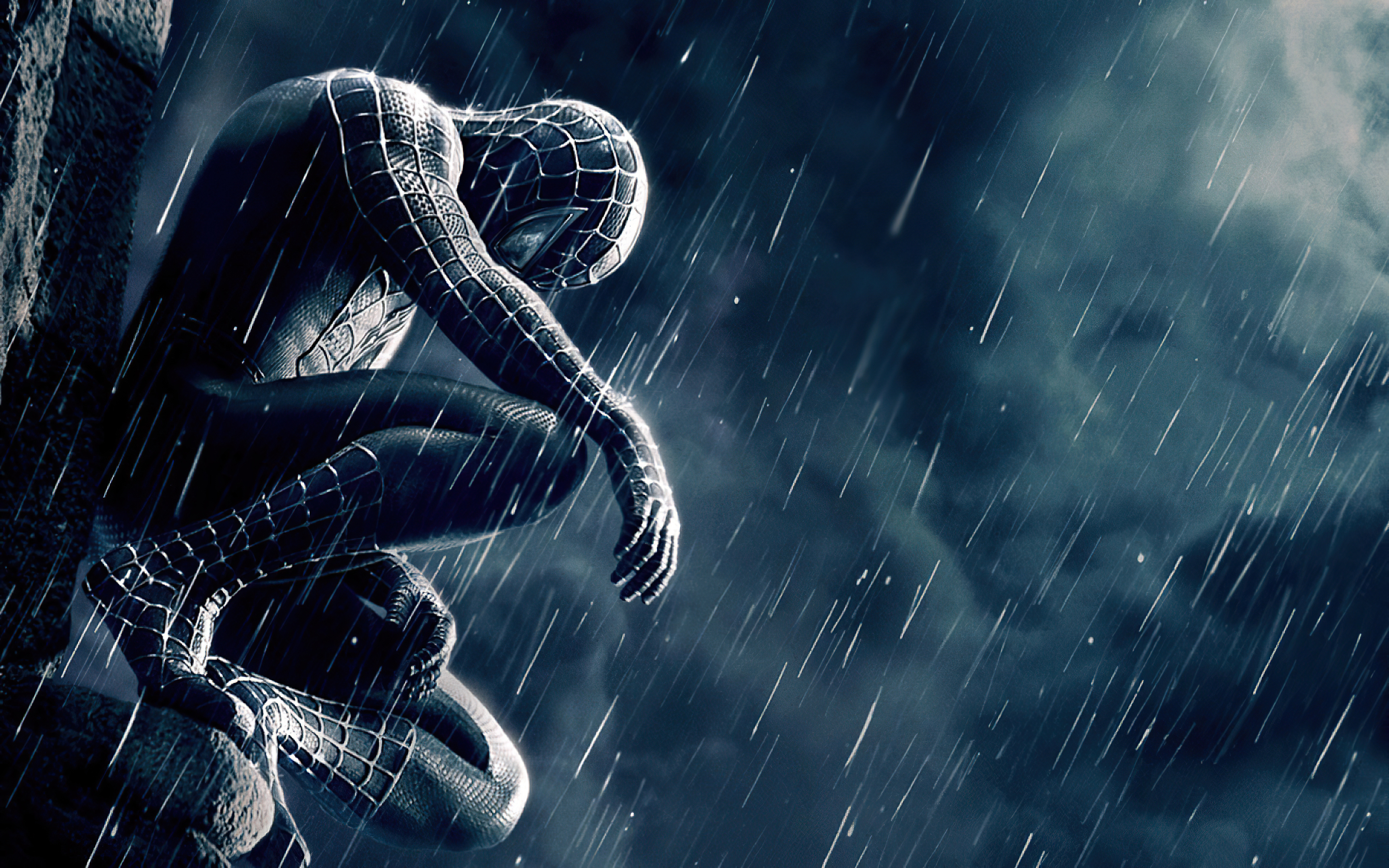 Black Spider Man 4k, HD Superheroes, 4k Wallpaper, Image, Background, Photo and Picture