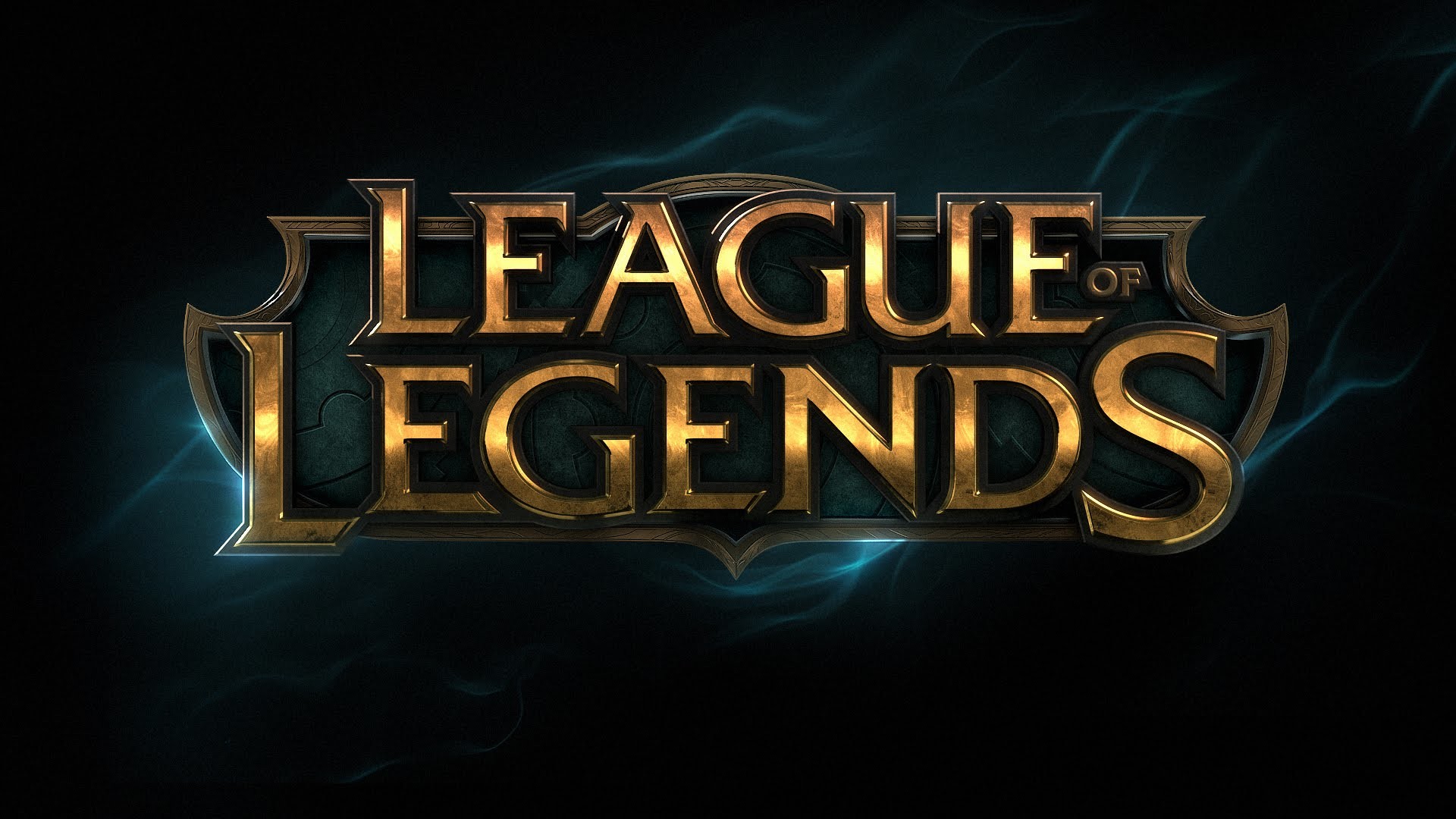 league of legends logo wallpaper, text, font, logo, games, graphics