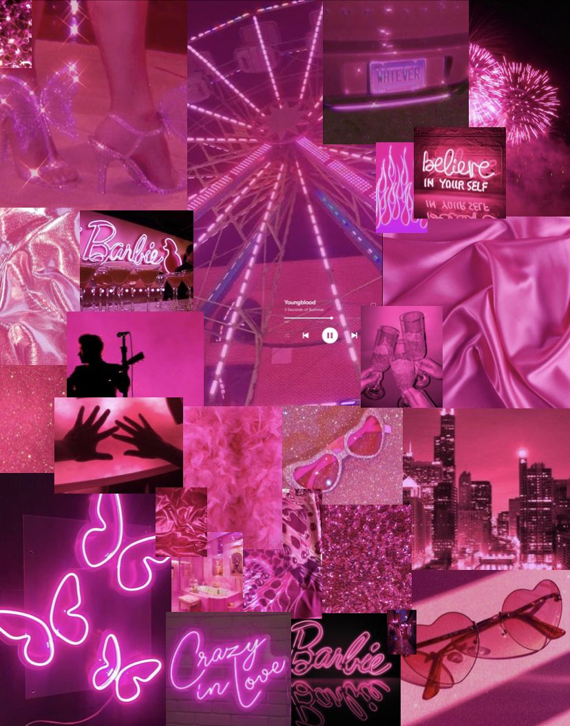 Hot Pink Aesthetic Wallpaper  NawPic