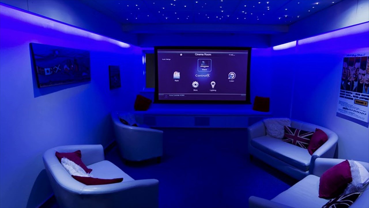 Theater Room Led Lighting HD Wallpaper