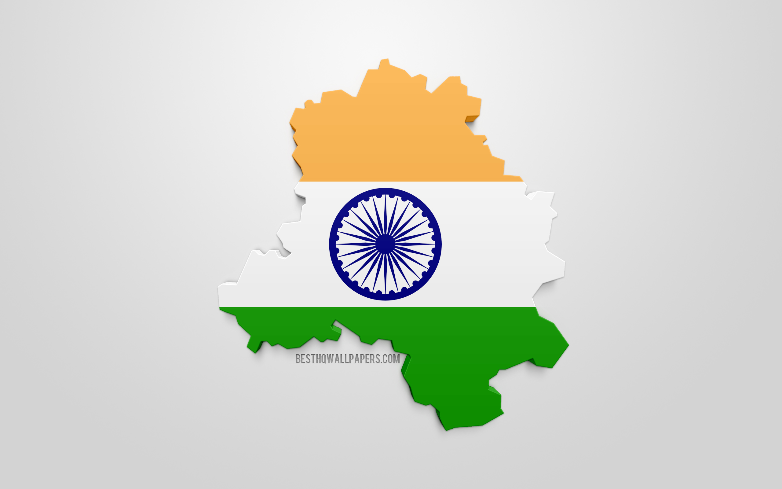 Download wallpaper Delhi map silhouette, 3D flag of Delhi, 3D art, Delhi 3D flag, Chongqing, India, Flag of Delhi, geography, Delhi 3D map silhouette for desktop with resolution 2560x1600. High Quality HD