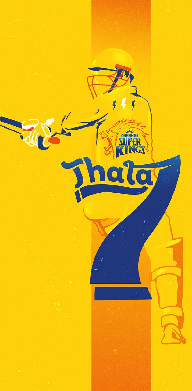 Ms Dhoni CSK Thala wallpaper