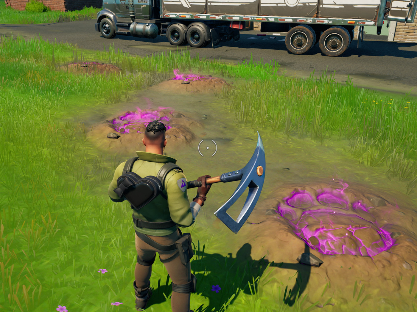 Study the Caretaker's footprints