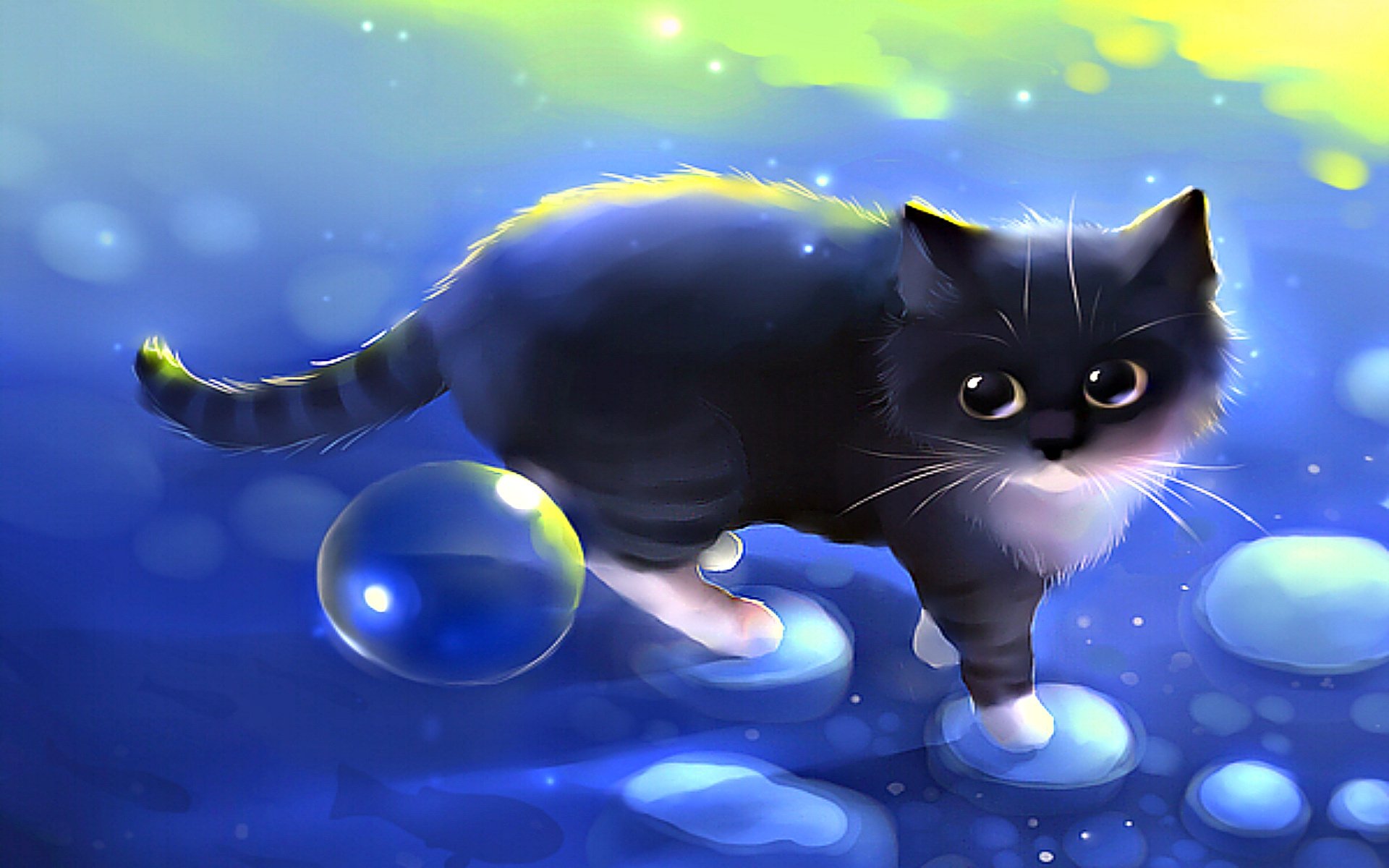 Free download Cat Drawing Wallpaper 1920x1200 Download HD Wallpaper [1920x1200] for your Desktop, Mobile & Tablet. Explore Cute Animal Art Wallpaper. Animal Art Wallpaper, Cute Animal Background, Cute Animal Wallpaper
