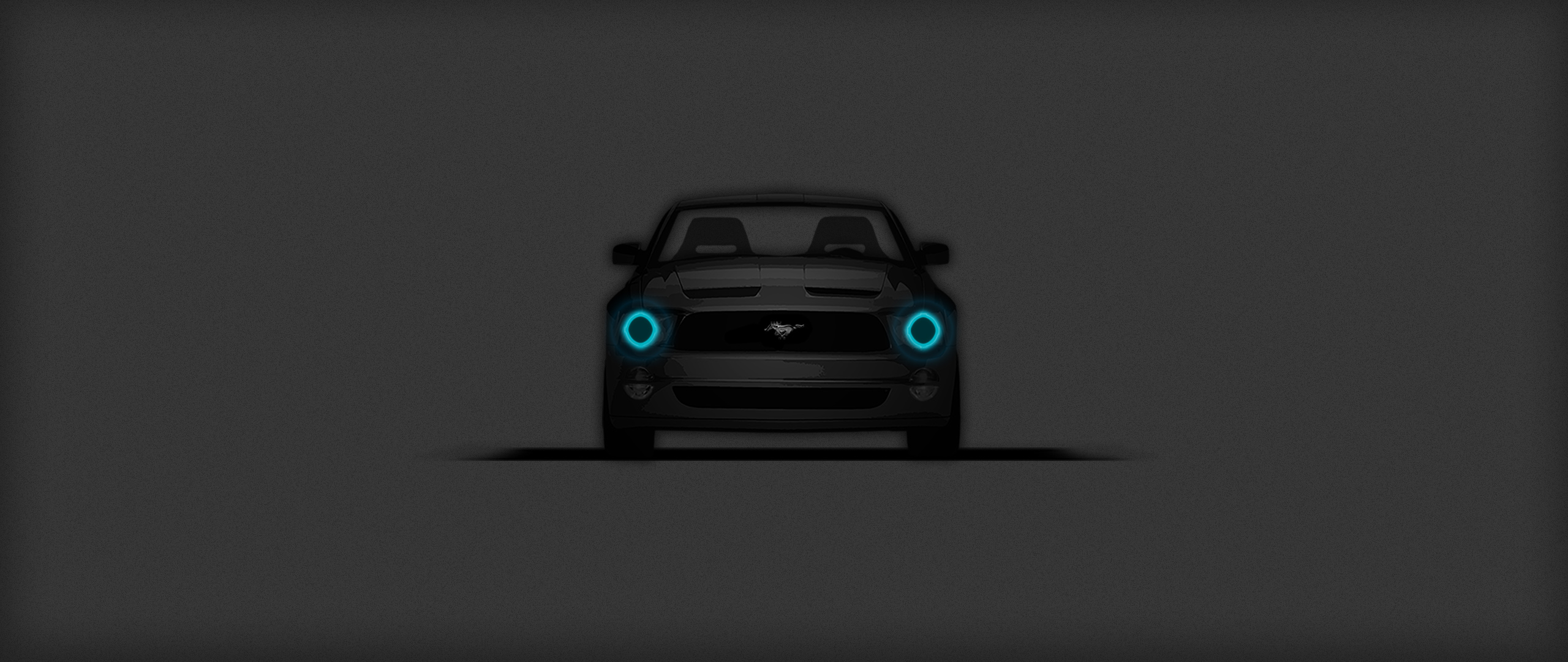 Ford Mustang Minimalistic Dark, HD Artist, 4k Wallpaper, Image, Background, Photo and Picture