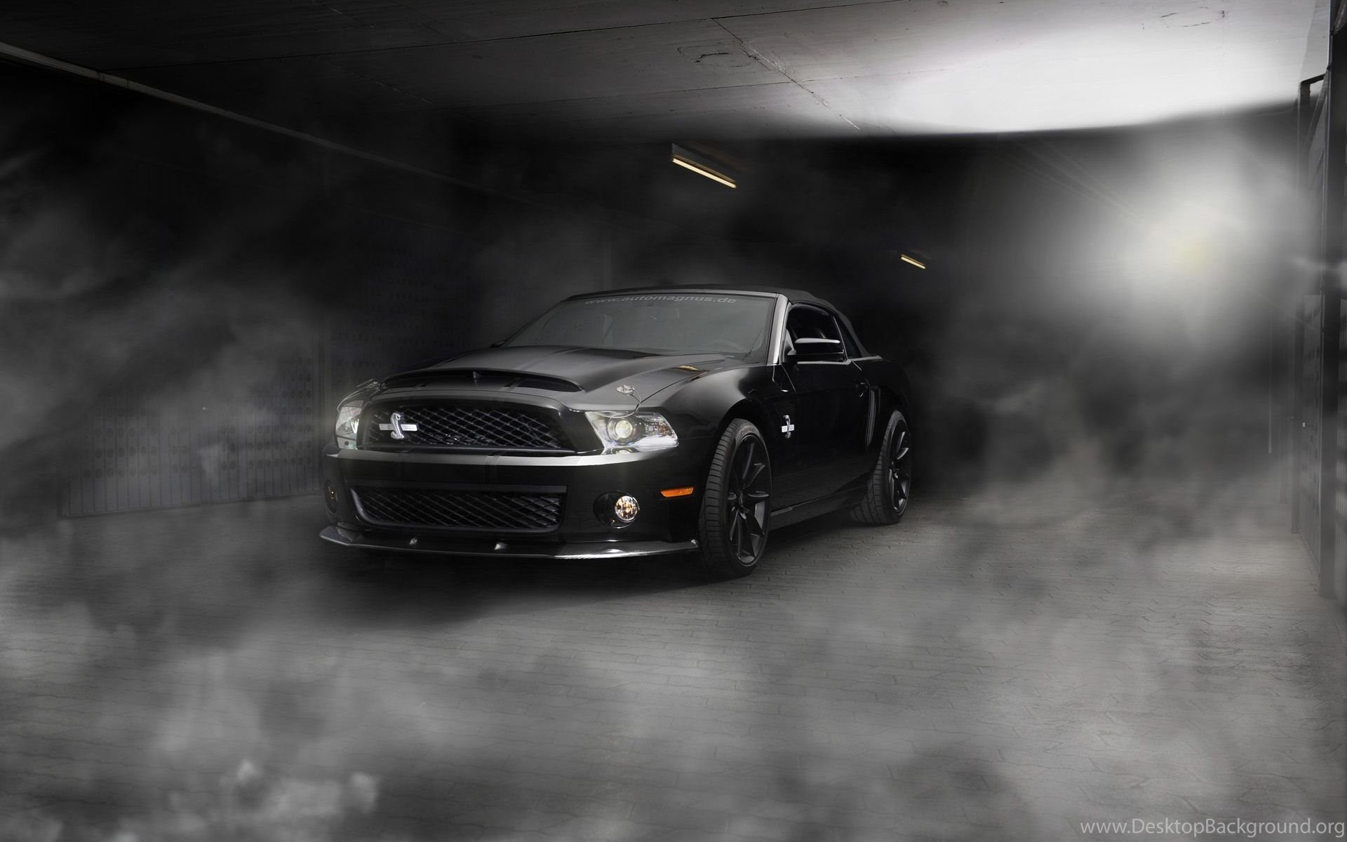 Black Mustang Wallpaper HD Resolution Desktop Background
