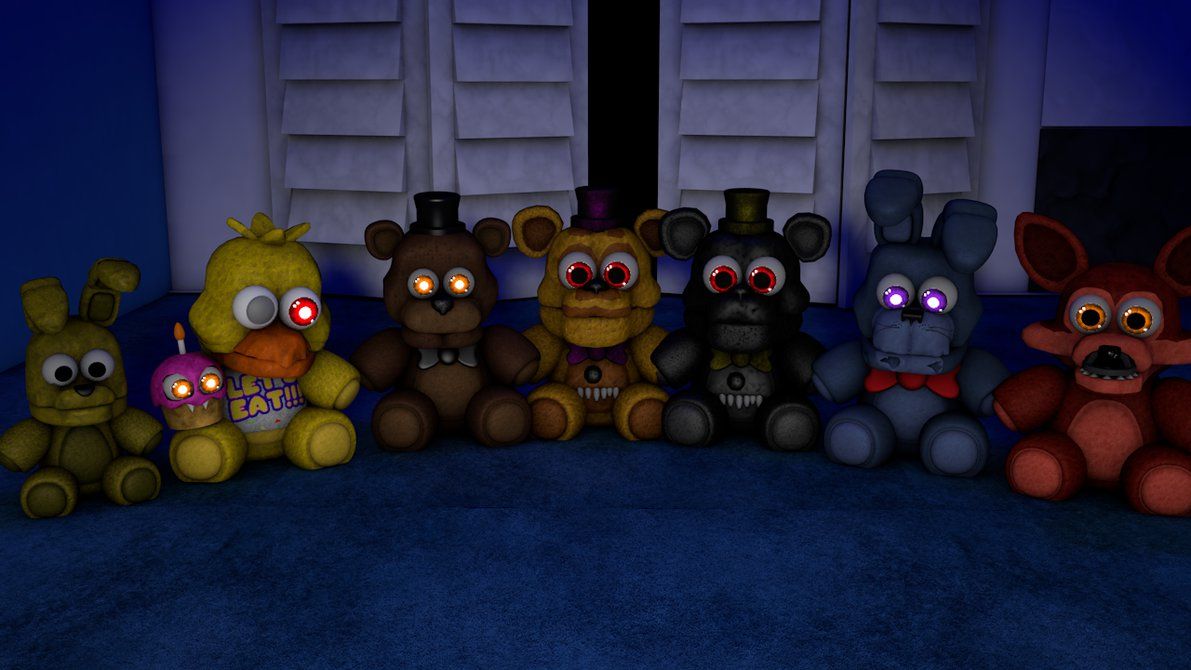 FNAF Plushies Wallpapers - Wallpaper Cave