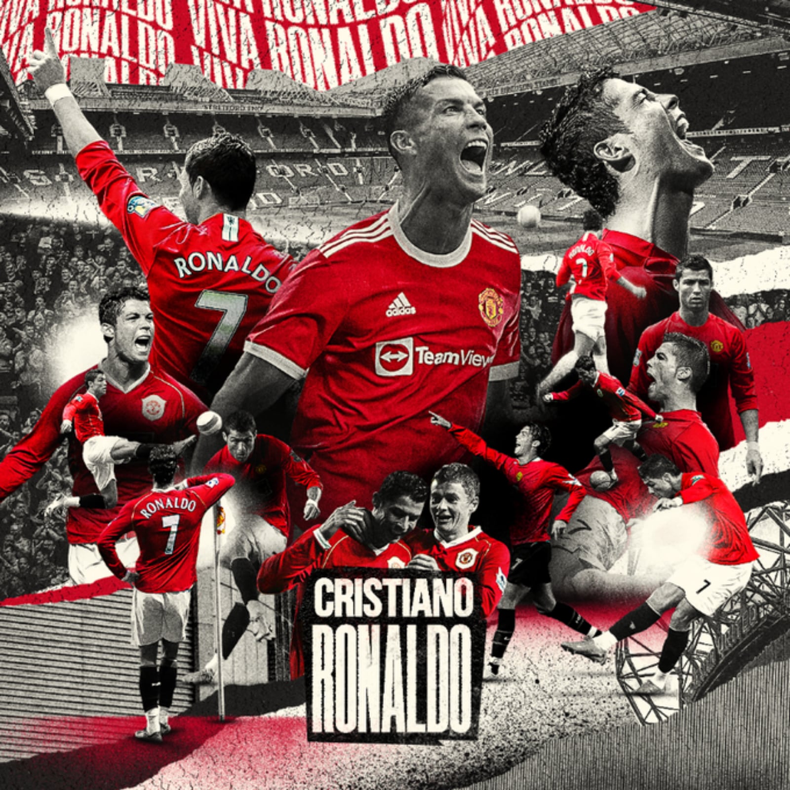 Free download Its Official Manchester United Complete Signing of Cristiano Ronaldo [1600x1600] for your Desktop, Mobile & Tablet. Explore Cristiano Ronaldo Manchester United 2021 Wallpaper. Cristiano Ronaldo Wallpaper, Cristiano
