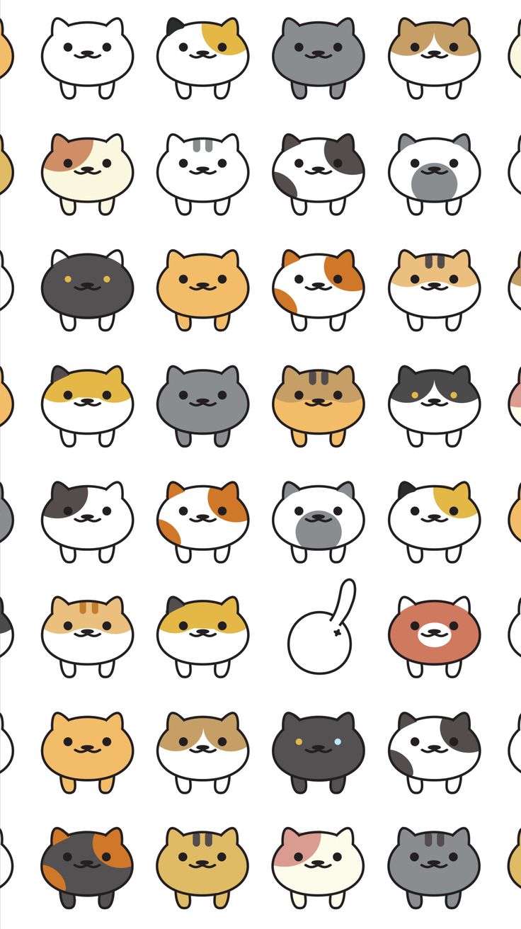 Neko cat wallpaper. Cat phone wallpaper, Neko atsume wallpaper, Cat wallpaper