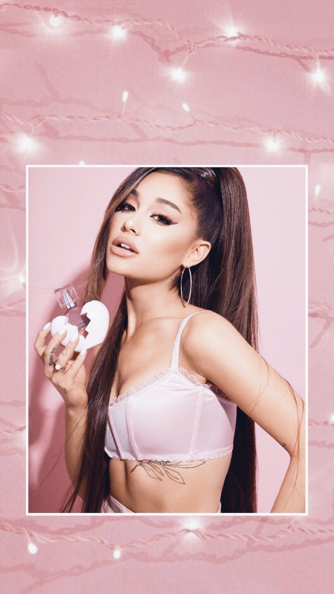 Ariana Grande Pink Wallpapers Wallpaper Cave