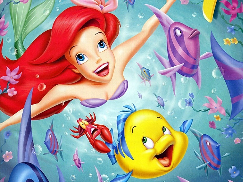 Little Mermaid And Friends