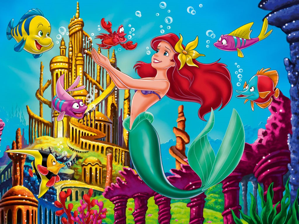 My Free Wallpaper Wallpaper, Little Mermaid