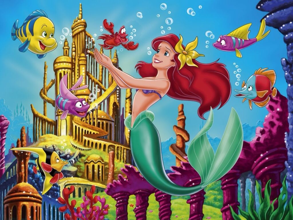 Epic Setting- Ariel better known as the Little Mermaid lives in a place where you could o. Little mermaid wallpaper, Mermaid wallpaper, Disney princess wallpaper