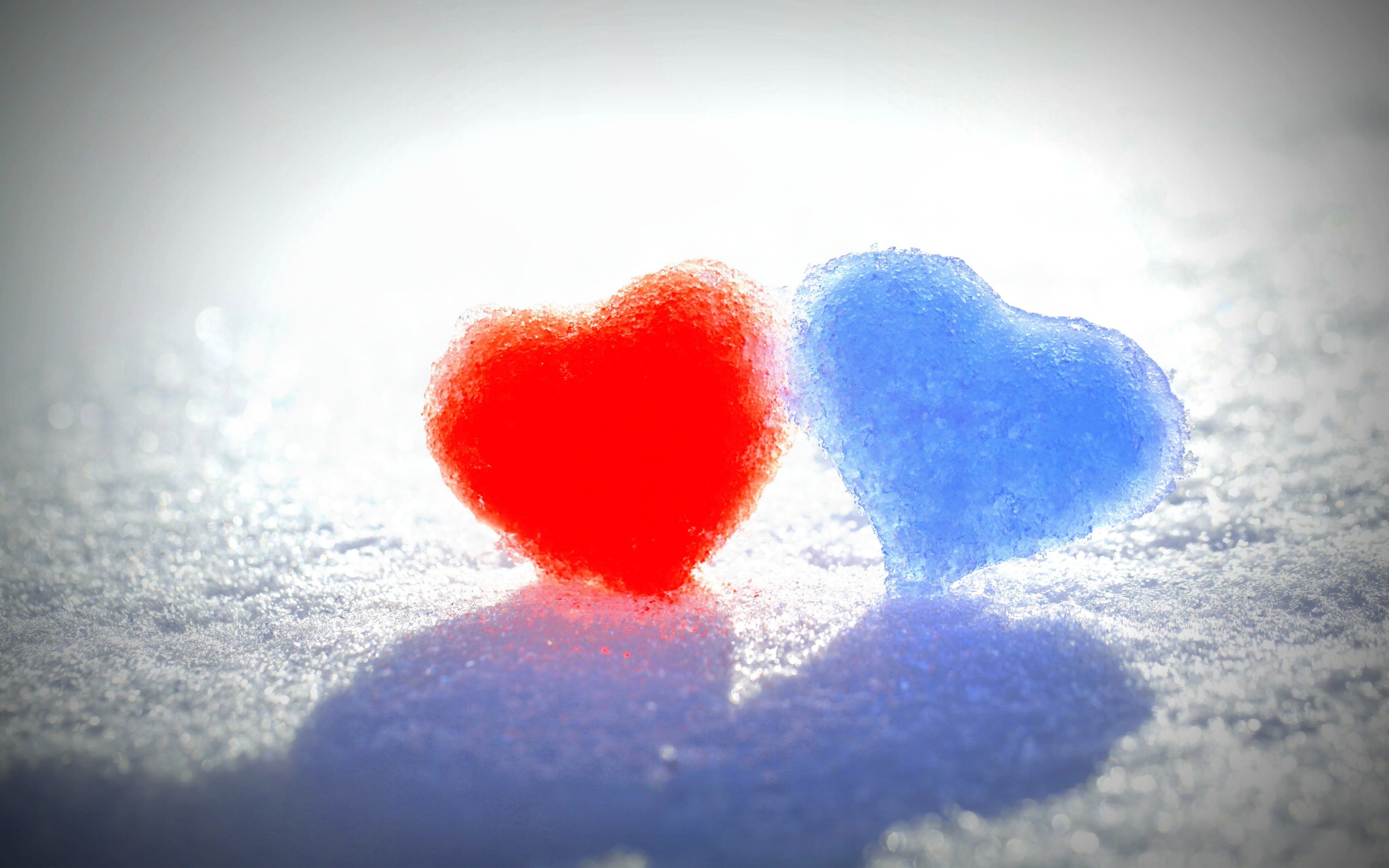 Snow Hearts 1400x1050 Resolution HD 4k Wallpaper, Image, Background, Photo and Picture