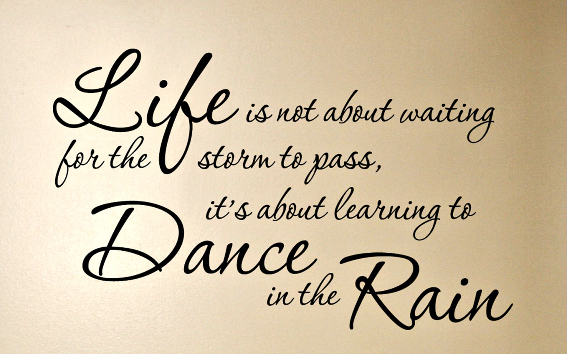 Quotes About Life Rain Wallpaper On Life In HD Wallpaper & Background Download
