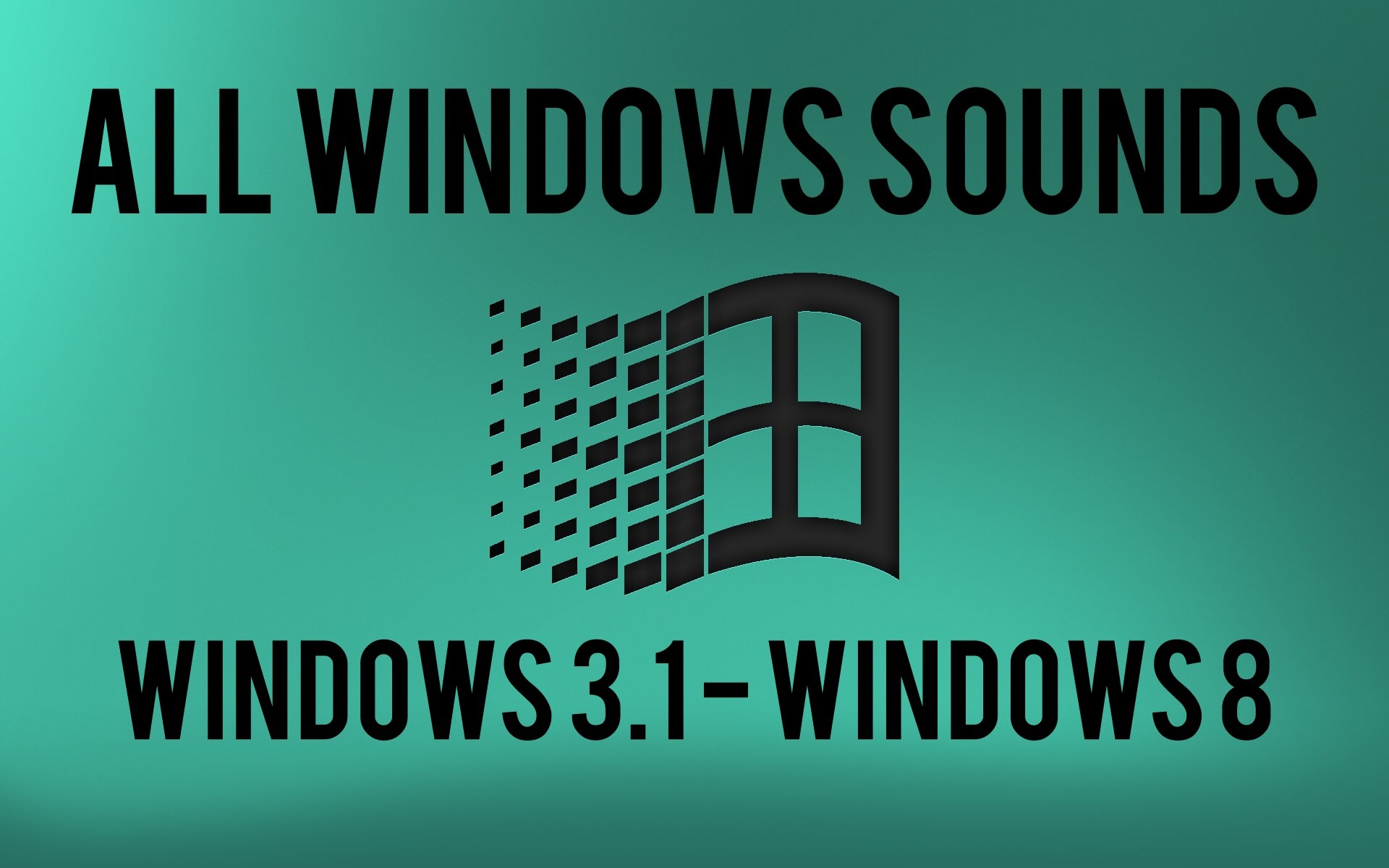 All Windows Sounds. Windows 3.1