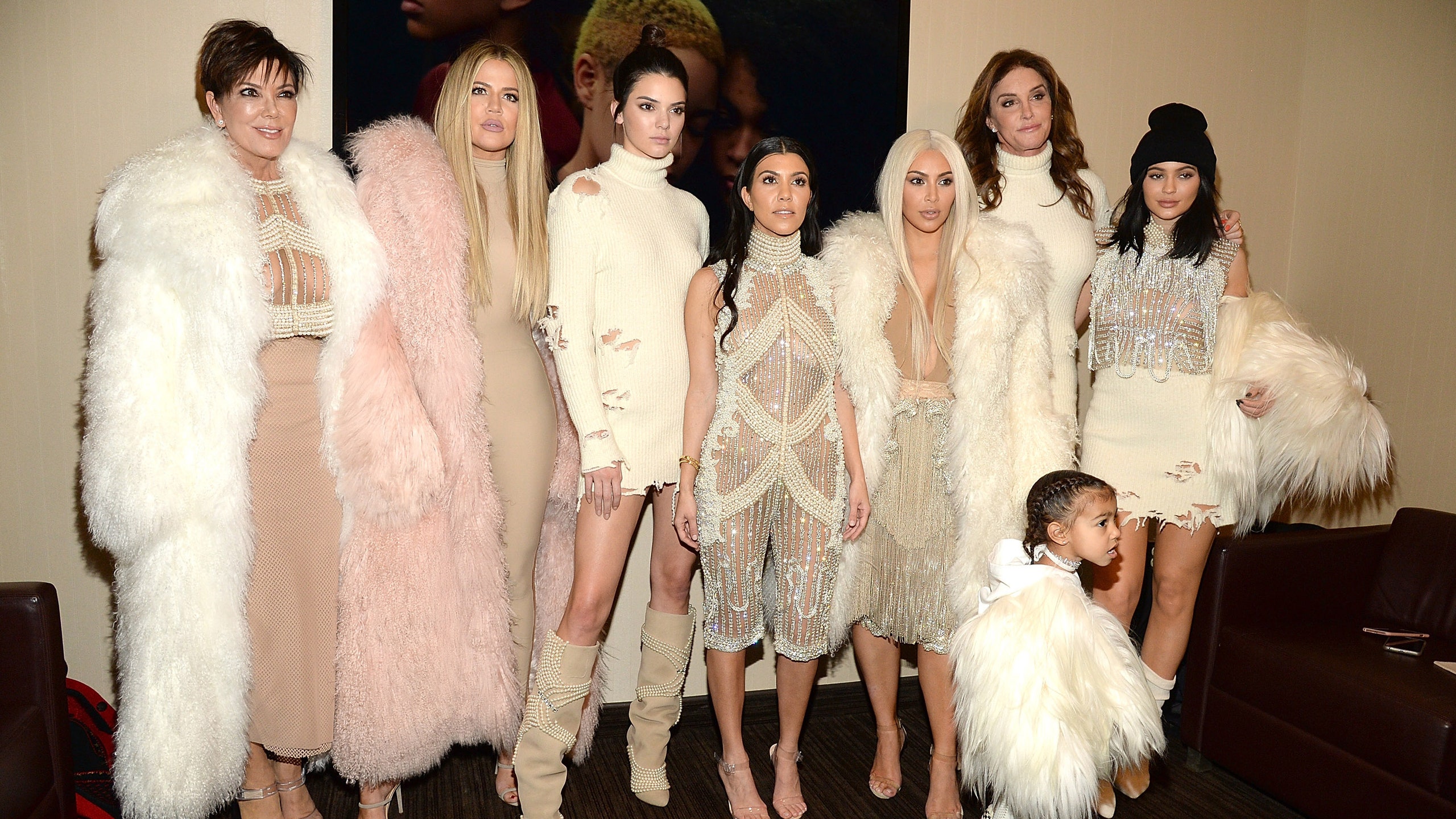 The Annual Kardashian Jenner Family Christmas Card Has Arrived