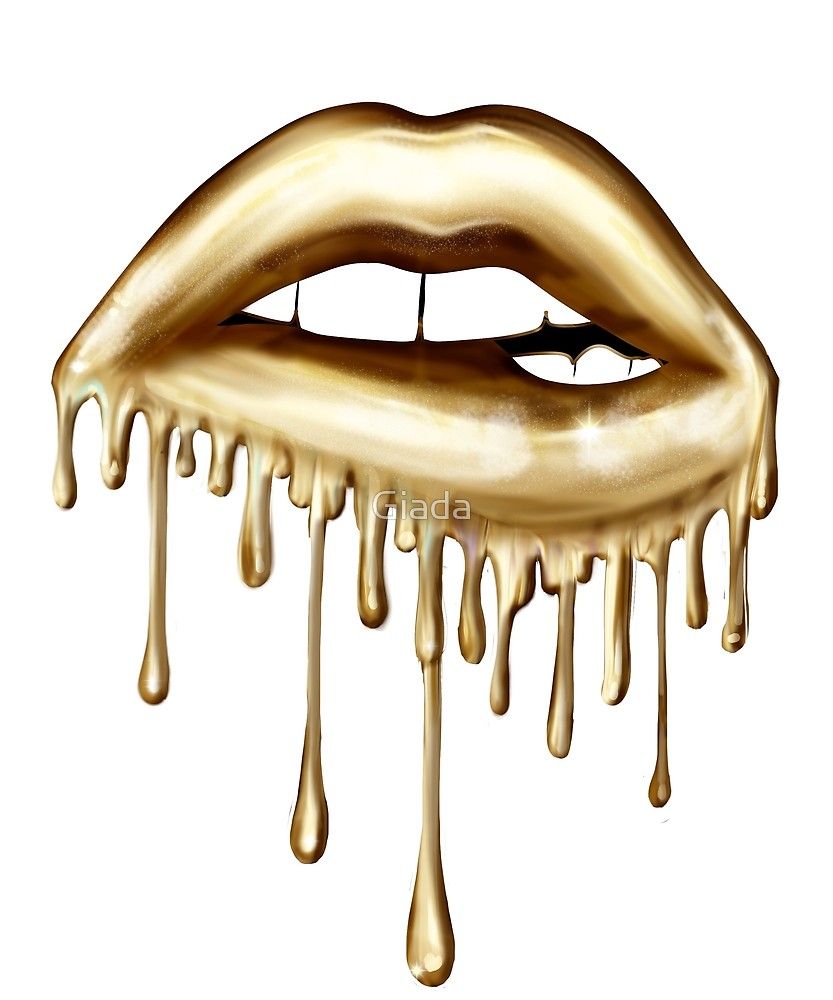 Gold Lips Wallpaper, HD Gold Lips Background on WallpaperBat