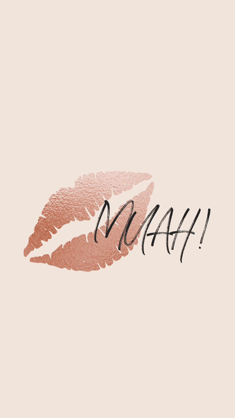 Lip wallpaper, Pink and gold background, Rose gold wallpaper