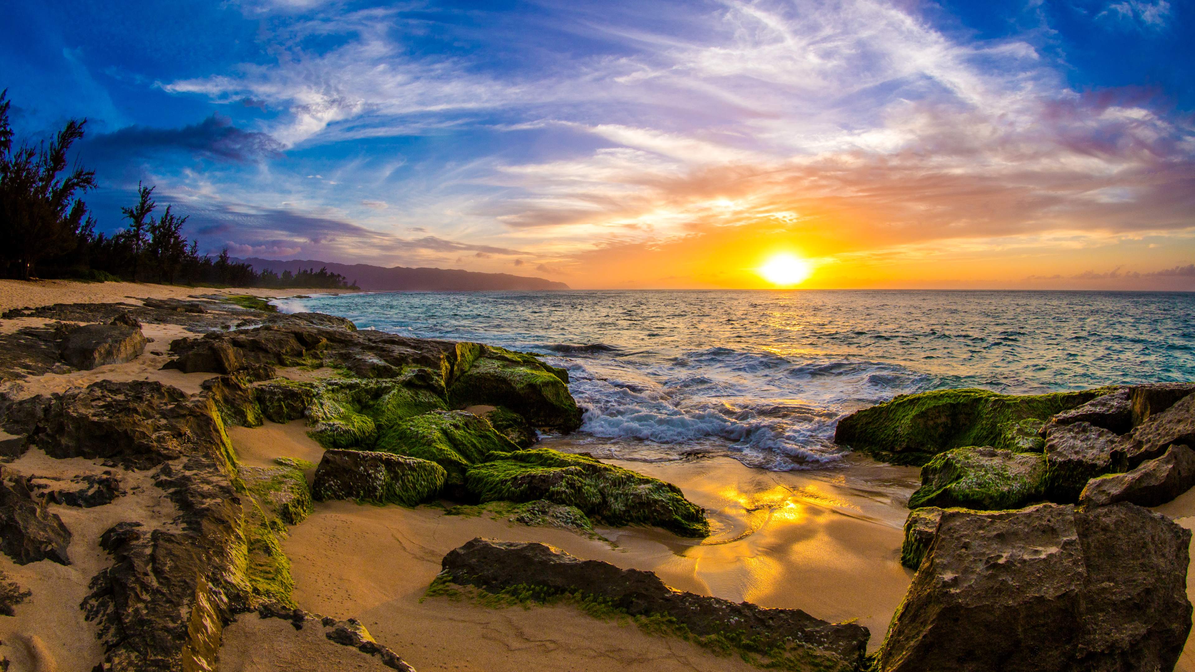 Ocean Sunset Sea 4k Wallpaper Sunset 4k Wallpaper & Background Download