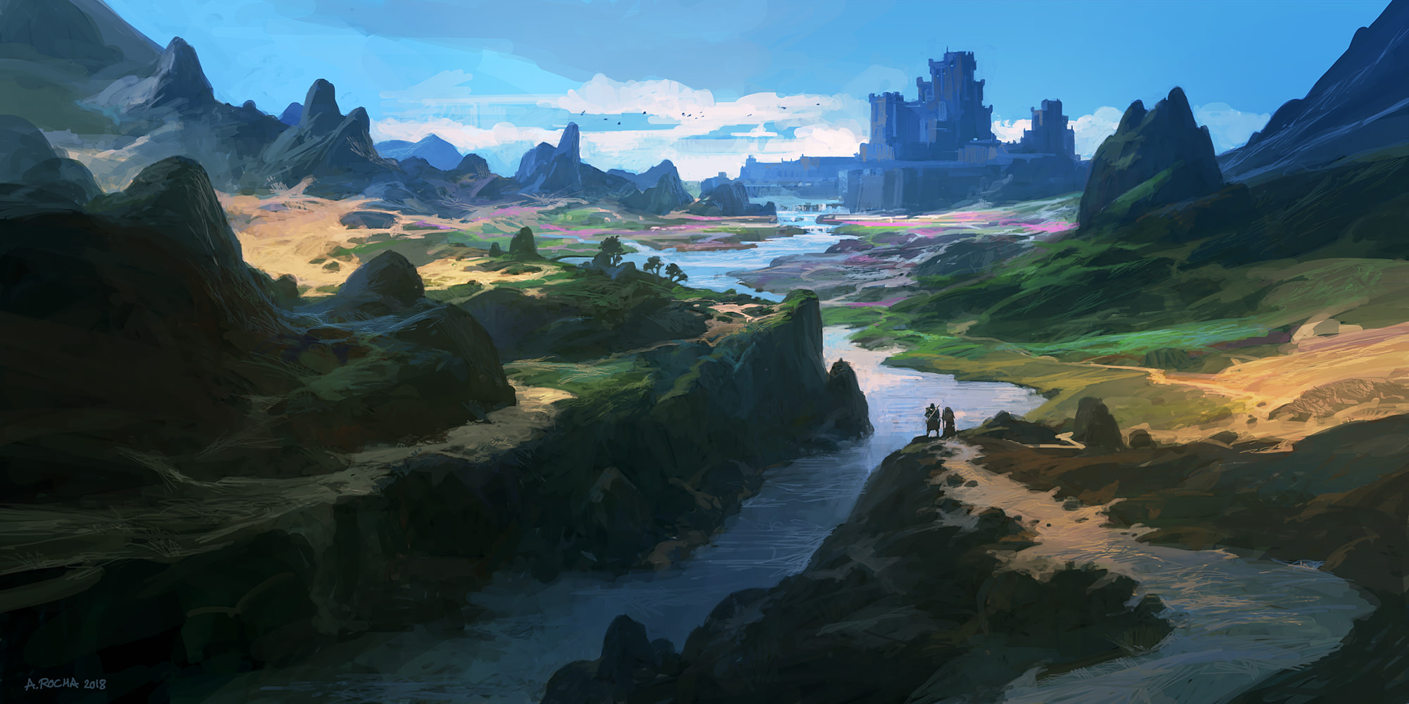 Fantasy Landscape Wallpaper 4