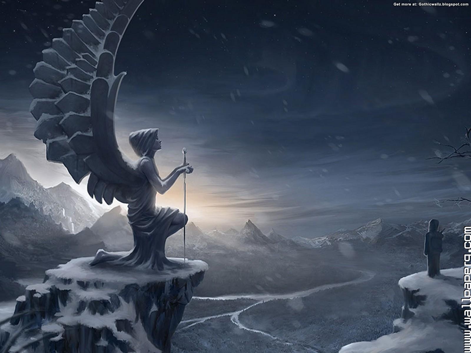 Download Gothic winter pics for girls for your mobile cell phone