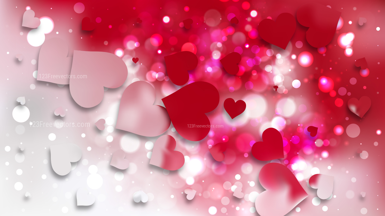 Valentine's Day Red And White Wallpapers Wallpaper Cave