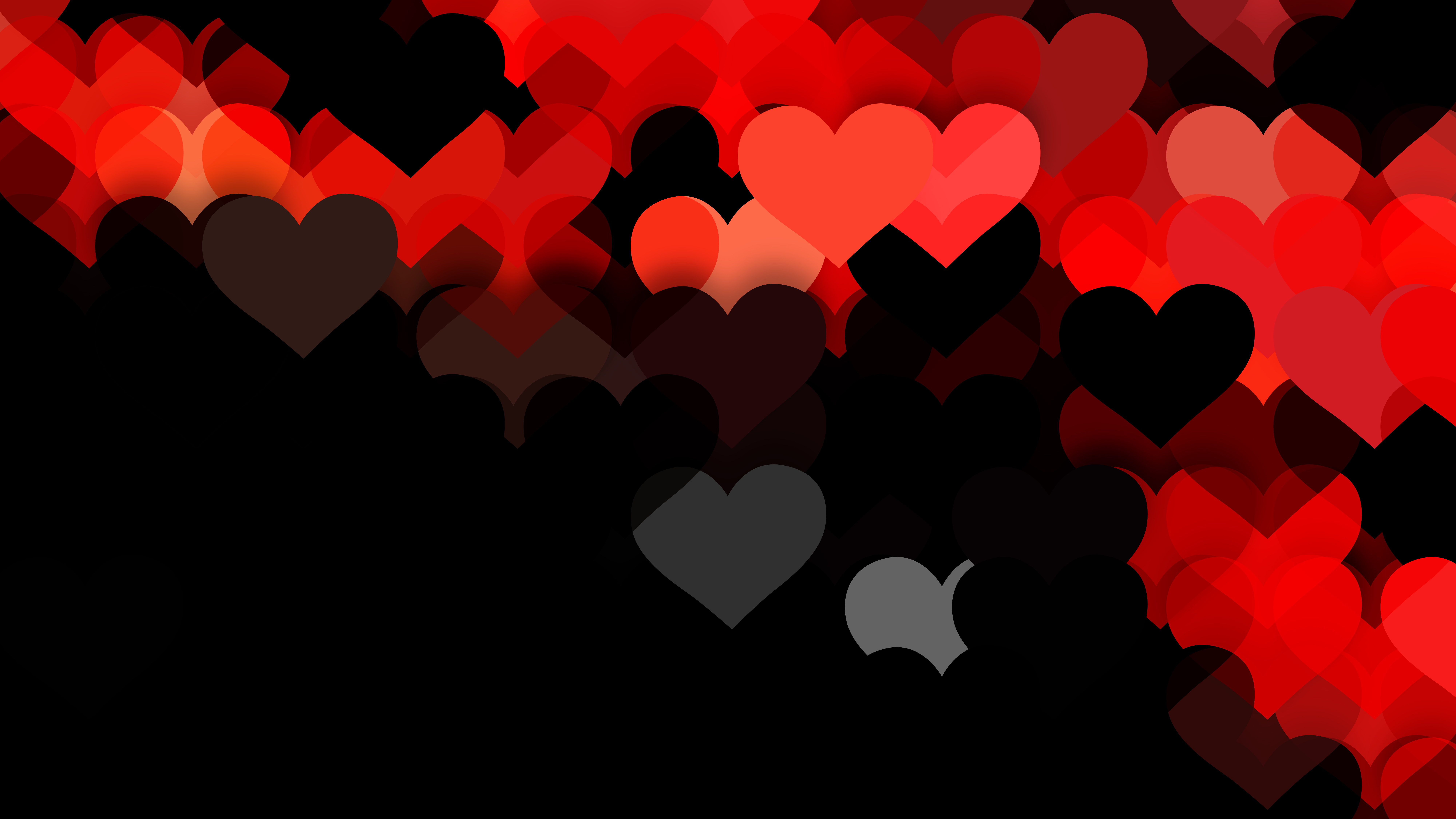 Free Cool Red Valentine Background