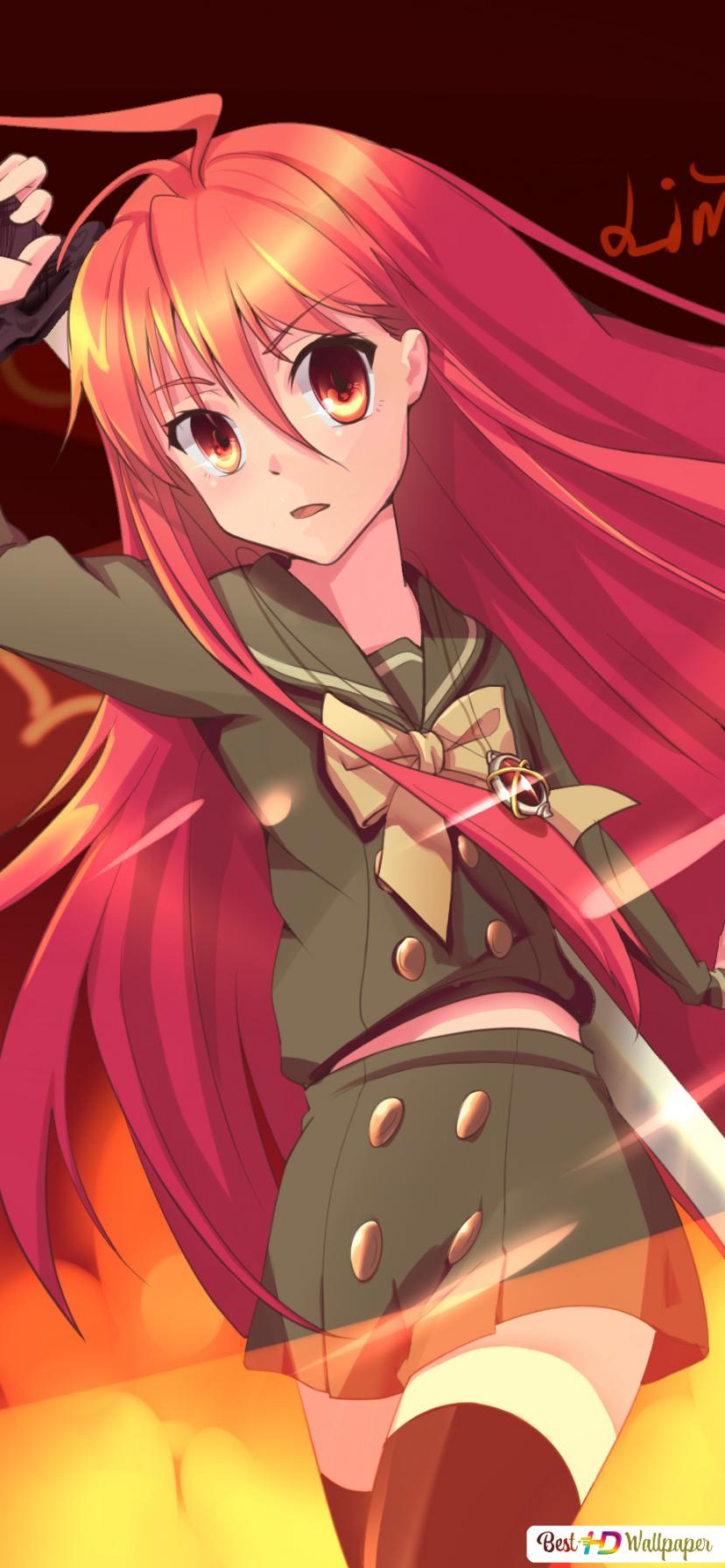 Shakugan No Shana (Flame Haze) HD wallpaper download