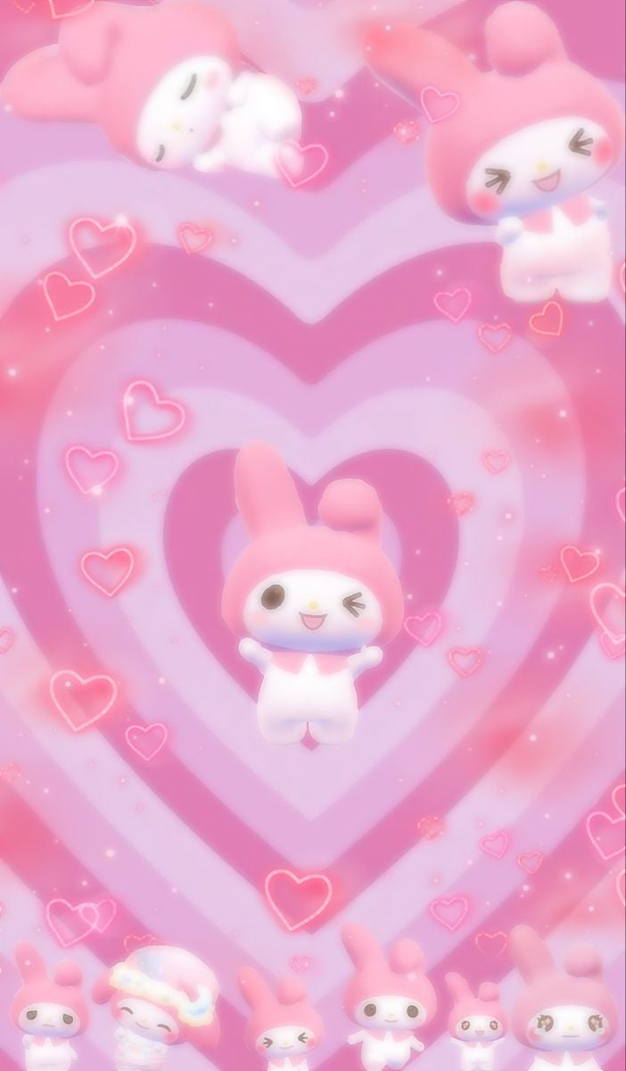 My Melody Aesthetic Wallpapers - Wallpaper Cave