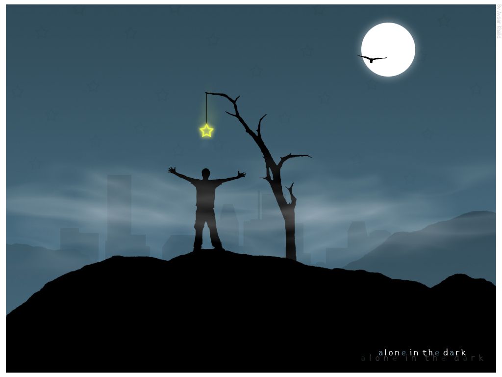 alone wallpaper 1600×900 Alone Wallpaper (71 Wallpaper). Adorable Wallpaper. Feeling alone, Alone in the dark, Inspirational image