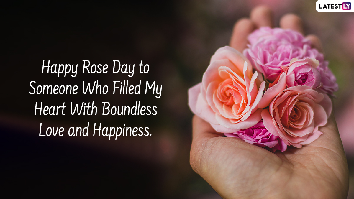 Rose Day 2022 Romantic Messages & HD Image: Sweet Love Quotes, Warm Wishes, Rose Wallpaper For Status And Thoughts To Celebrate the First Day of Valentine's Week News Updates