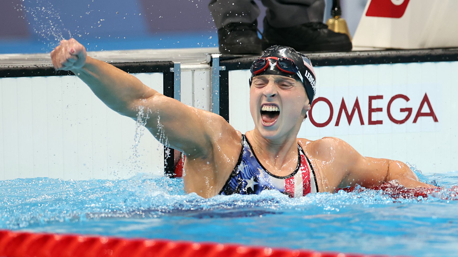 Swimmer Katie Ledecky makes more Olympic history in Tokyo