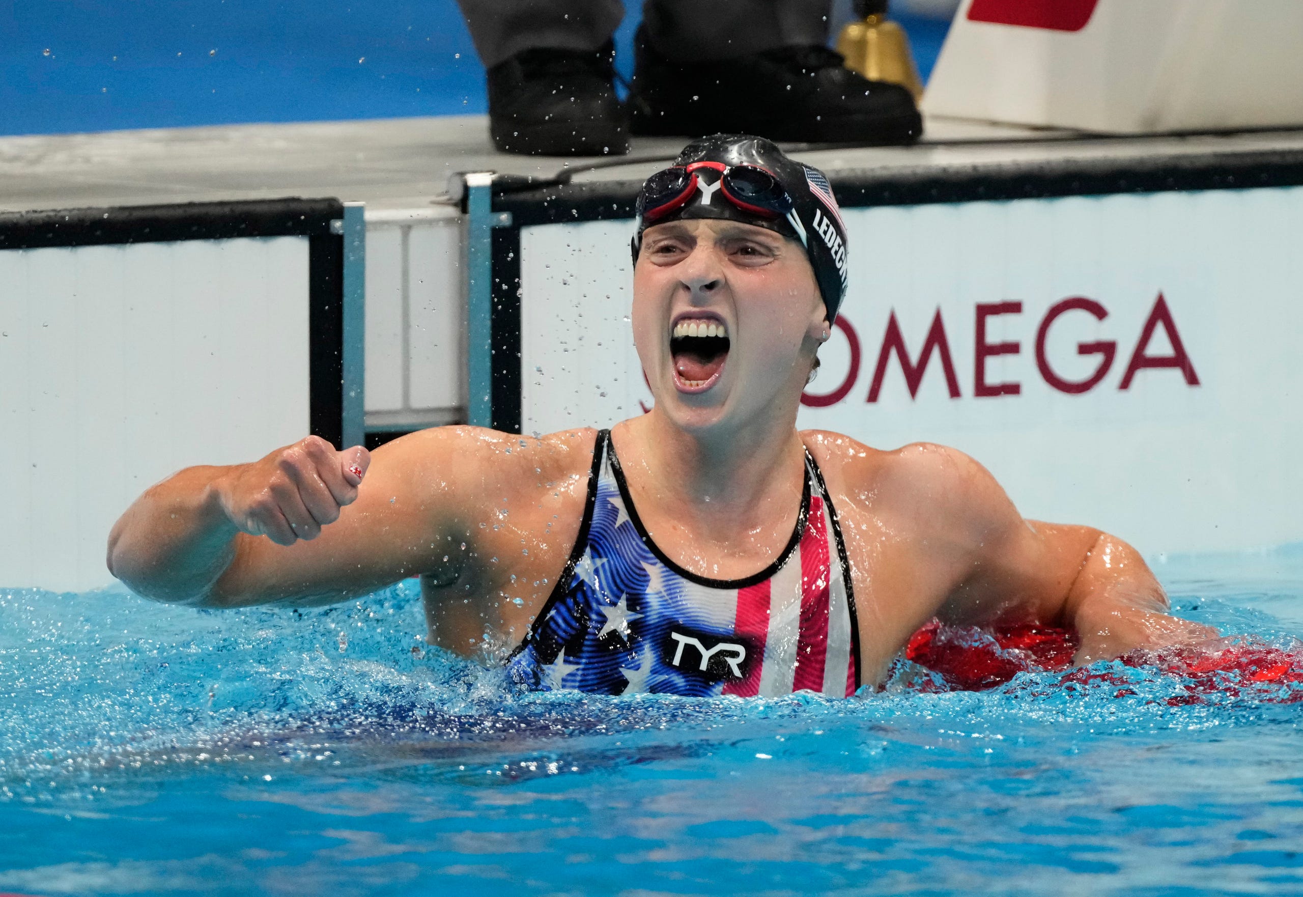 Katie Ledecky: The Olympic swimmer's career in picture