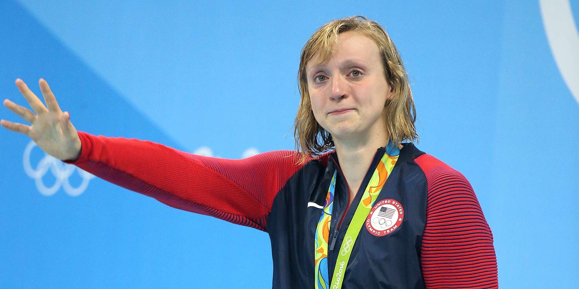 Katie Ledecky's reason for crying on the Olympic podium is making US cry