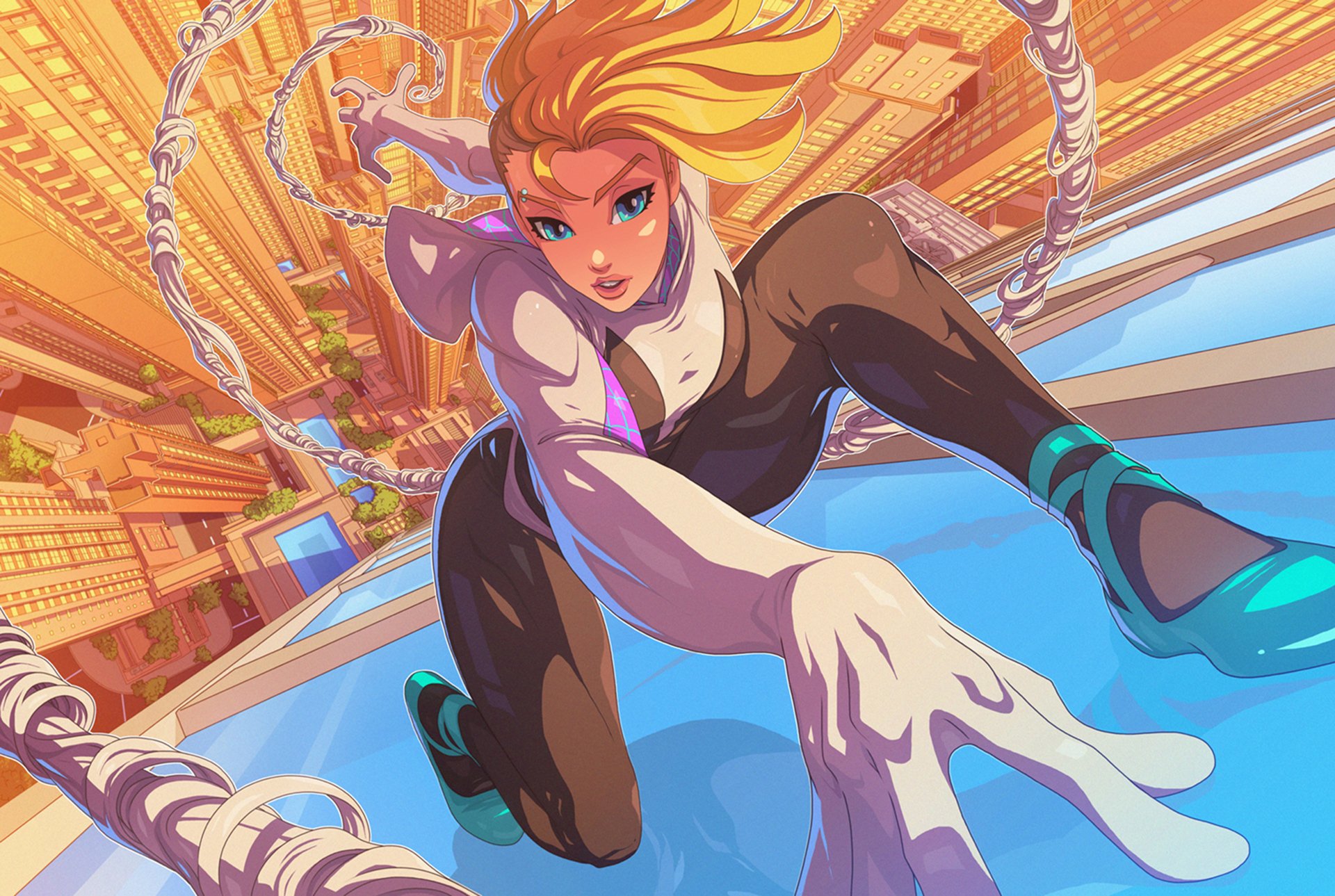 Spider Gwen HD Wallpaper