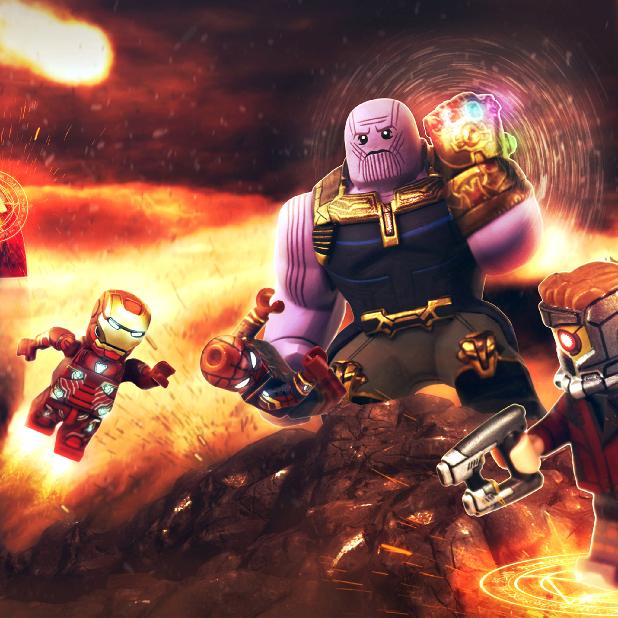 Avengers Infinity War Lego iPad Air HD 4k Wallpaper, Image, Background, Photo and Picture