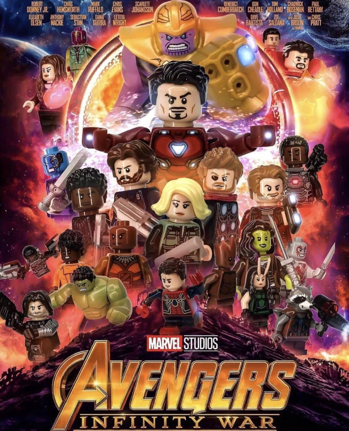 Lego Infinity War. Lego marvel's avengers, Lego marvel, Lego iron man
