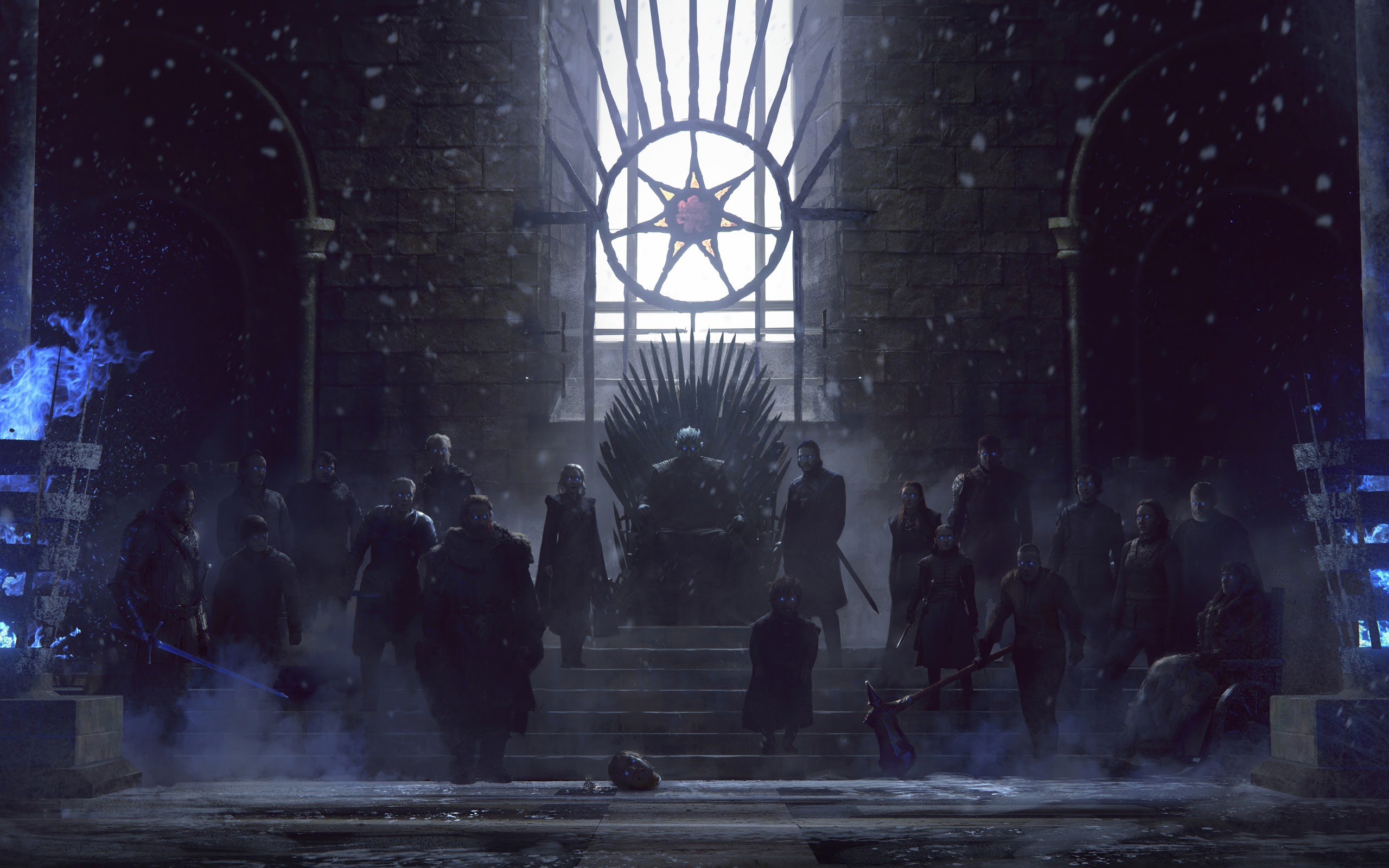 Game Of Thrones, Iron Throne, Characters, 4k, HD Wallpaper