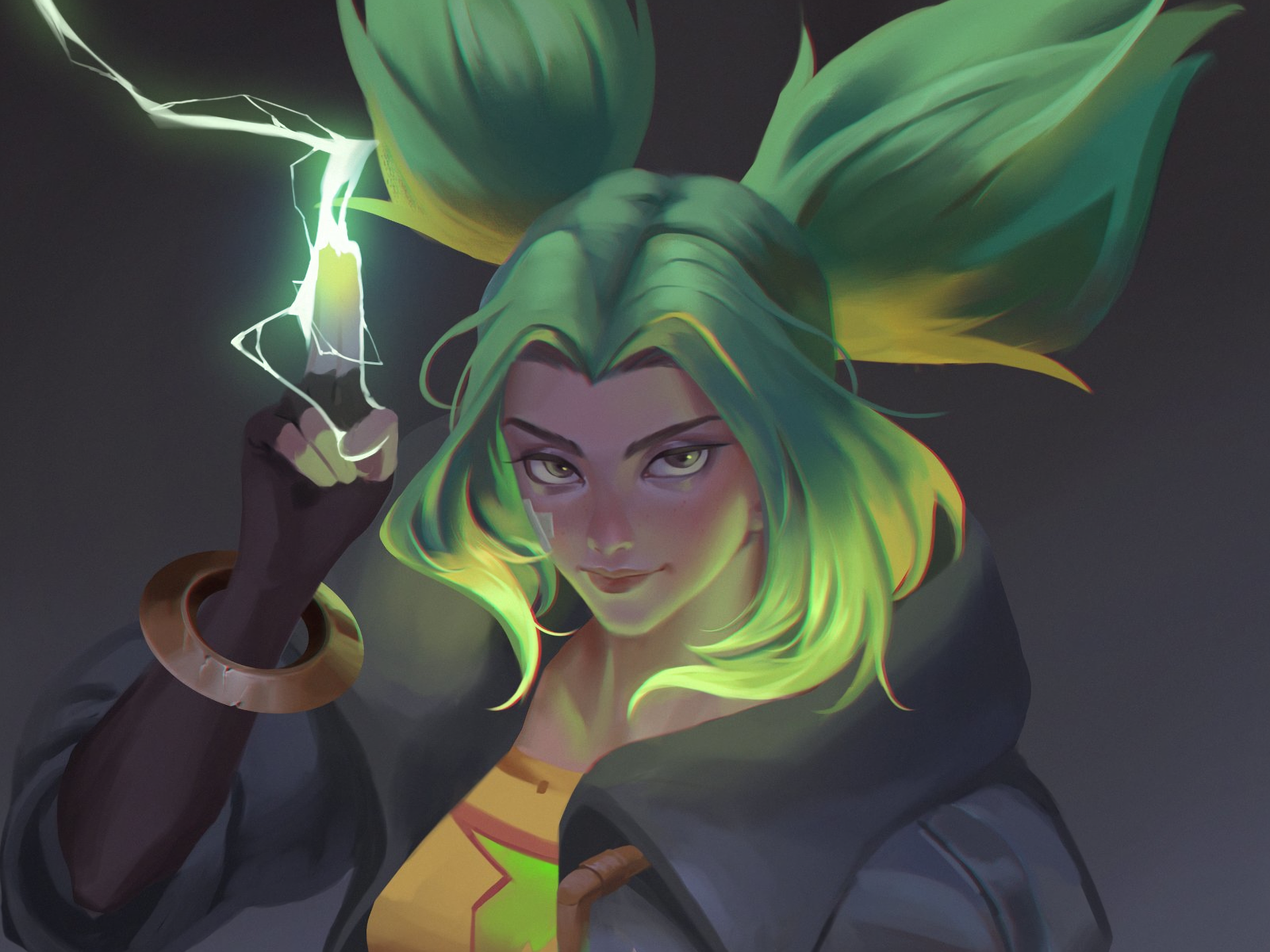 Zeri (League Of Legends) HD Wallpaper