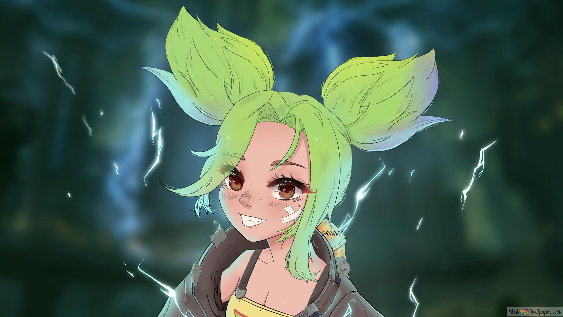 Smiling Zeri HD wallpaper download