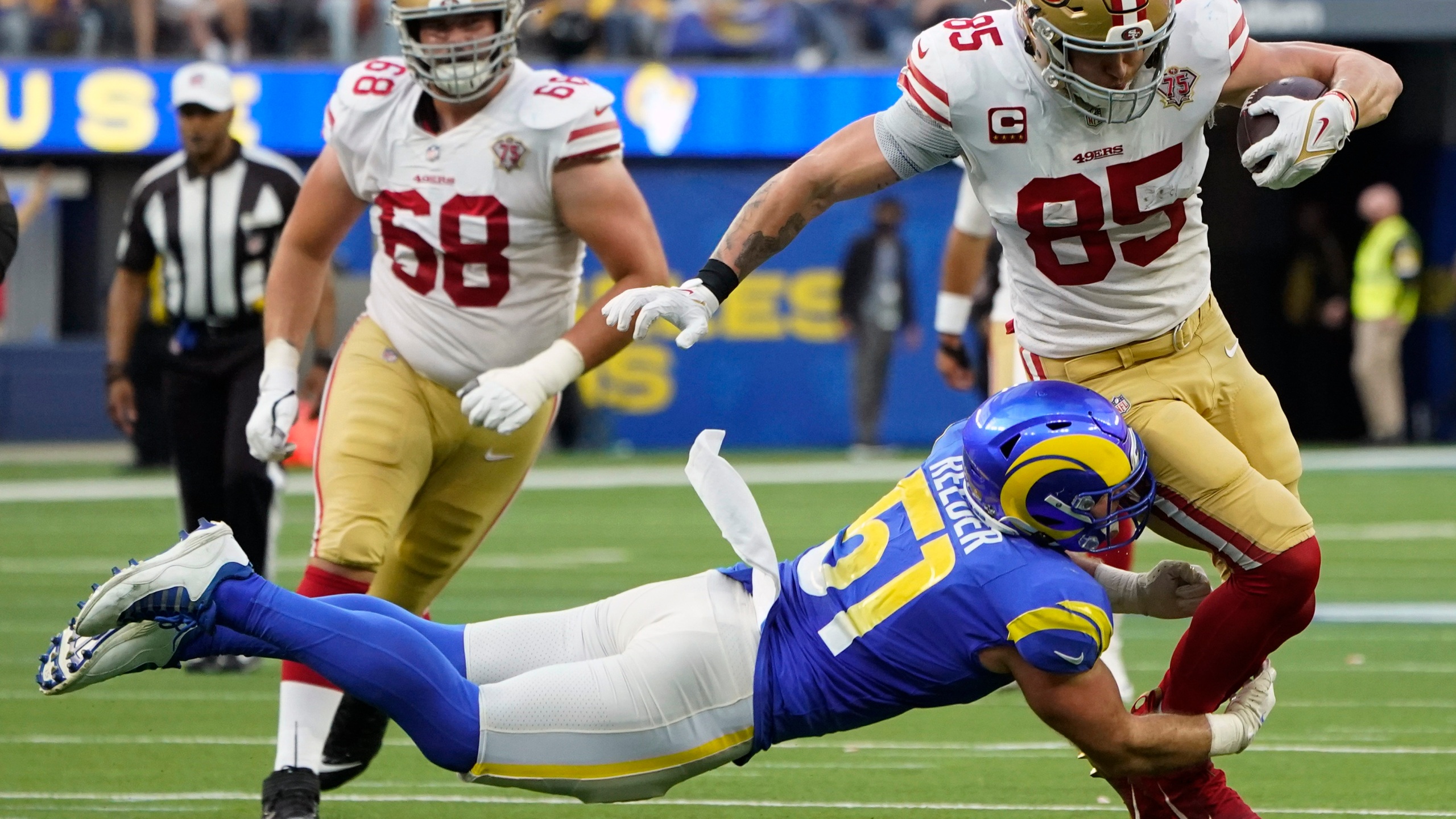 Rams 49ers Set For NFC Championship Game In Los Angeles