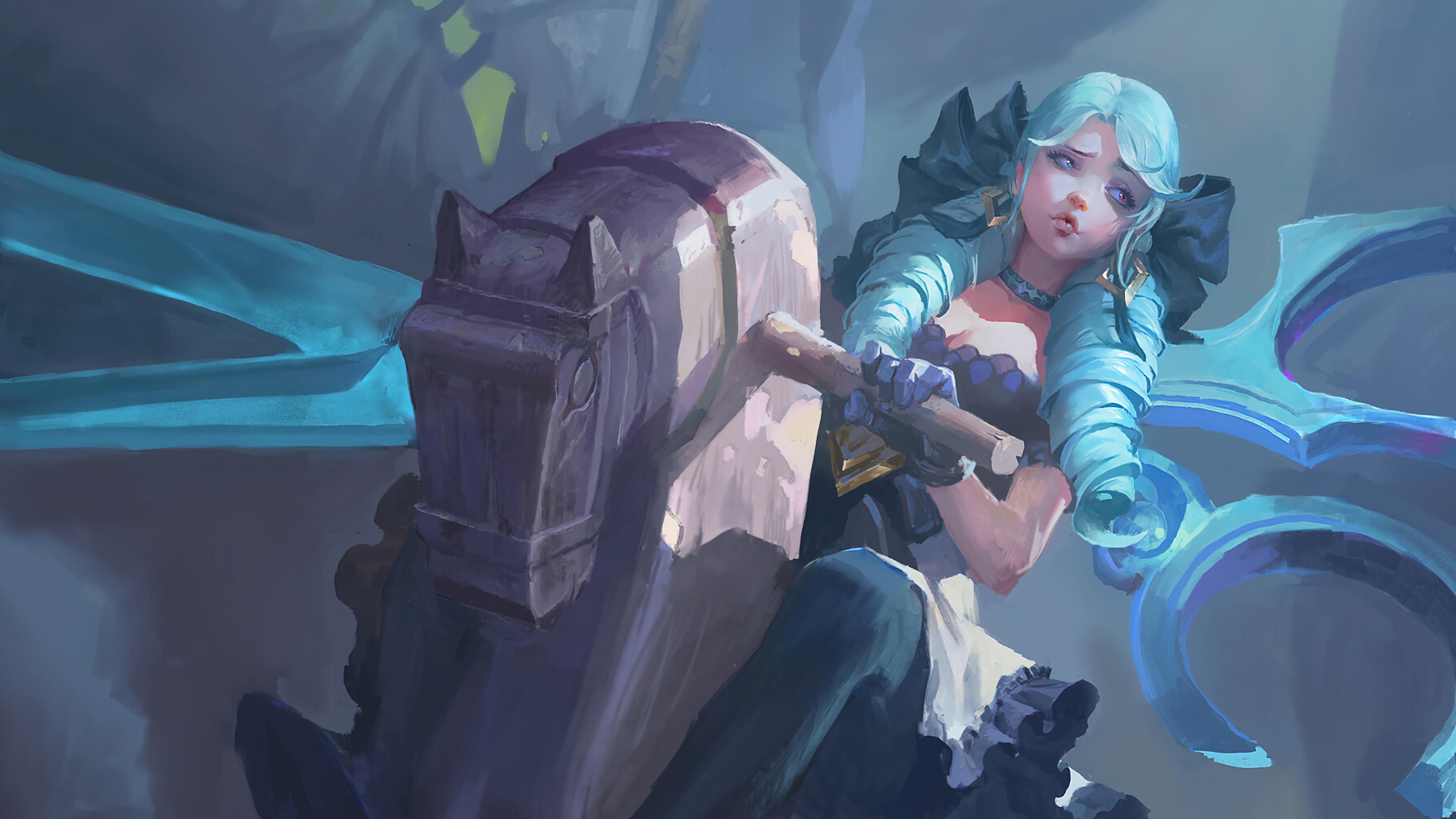 League of legends - Gwen (Animated wallpaper) 