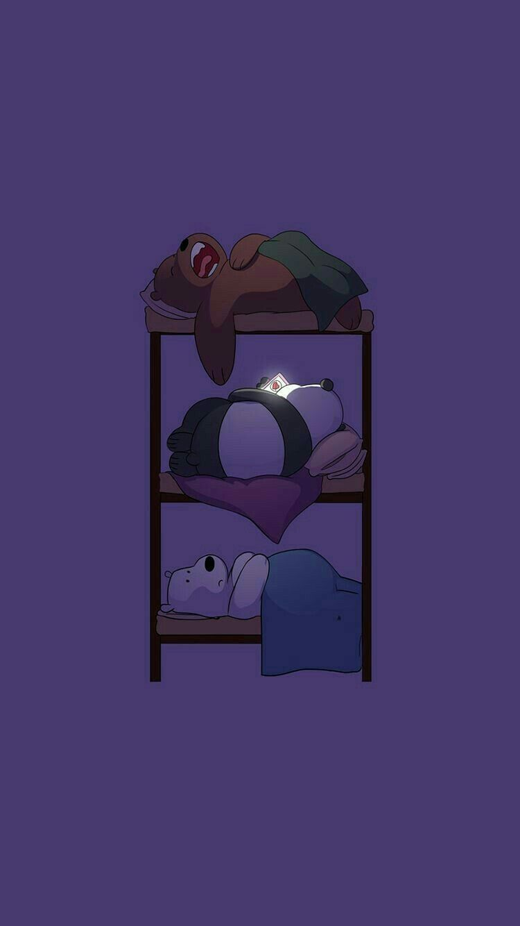 Another cute We Bare Bears wallpaper!