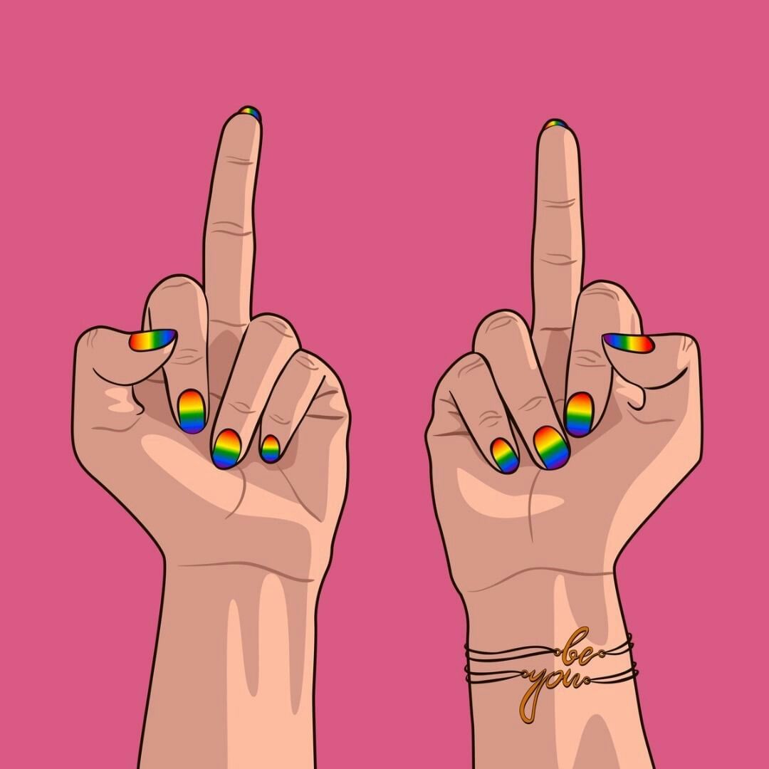 Middle Fingers Wallpaper
